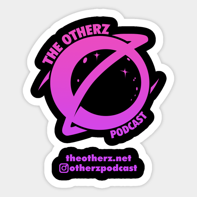 The Otherz X Zurc (pink) Sticker by The Otherz